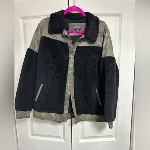 Drew Camo and Sheerling Jacket